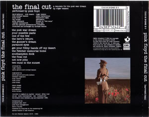 Pink Floyd - The Final Cut Lyrics and Tracklist