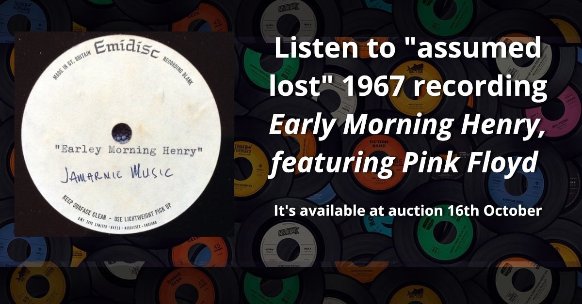 Early Morning Henry featuring Pink Floyd 1967